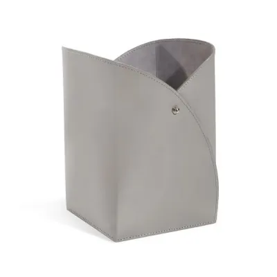 Tulip Wastebasket, Light Grey