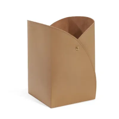 Tulip Wastebasket, Fawn
