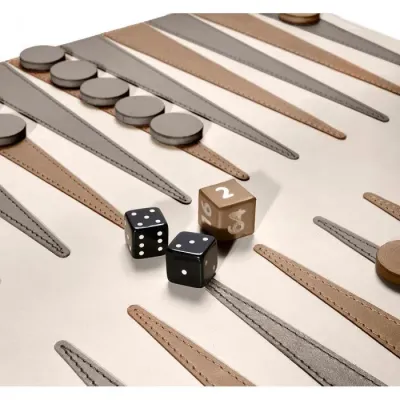 Hampton Backgammon Set, Ivory