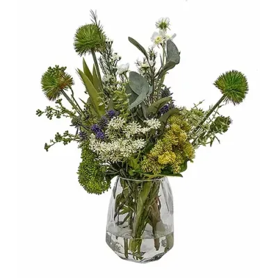 Wildflowers in Lg Denali Glass