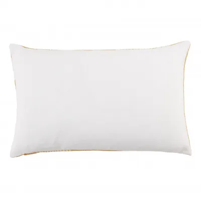Jaipur Living Carinda Indoor/ Outdoor Gold/ Ivory Striped Poly Fill Lumbar Pillow 13X21