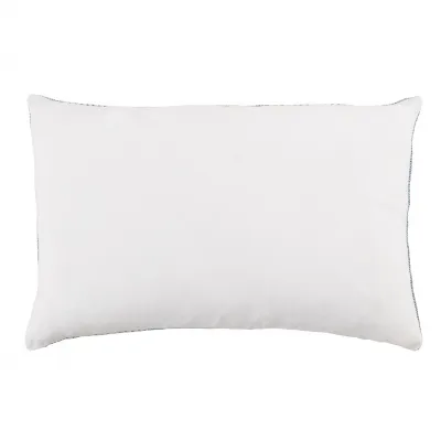Jaipur Living Carinda Indoor/ Outdoor Blue/ Ivory Striped Poly Fill Lumbar Pillow 13X21