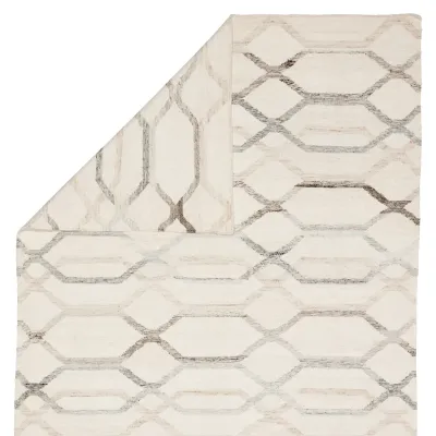 AT17 Anatolia Laveer Ivory/Light Gray Undyed Wool Rugs