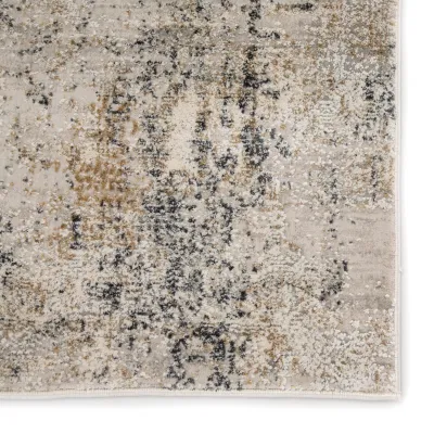 CIQ34 Cirque Ramsey Gray/Gold Rugs