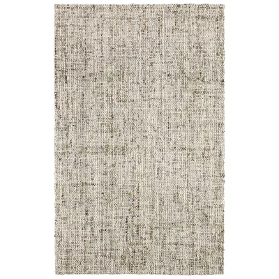 CMB08 Cambridge Green White Rug