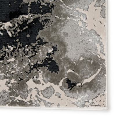 CTY01 Catalyst Fen Black/Gray Rugs