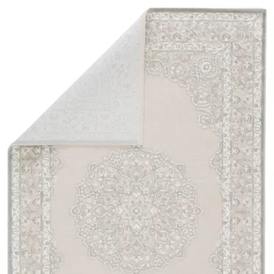 FB123 Fables Malo Bright White/Parfait Pink  2' x 3' Rug