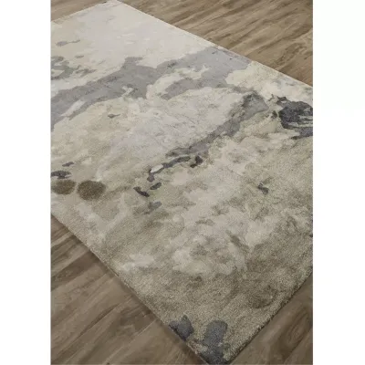 TRD01 Transcend Glacier Gray/Silver Rugs