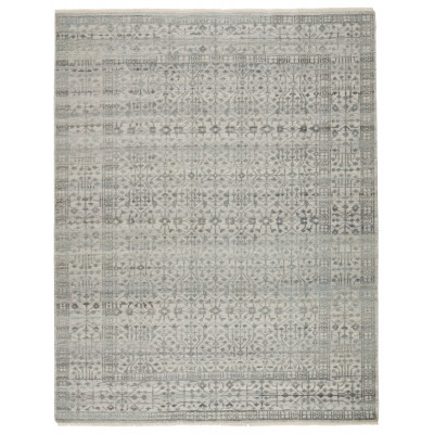 GAI02 Gaia Arinna Gray/Light Blue Rugs