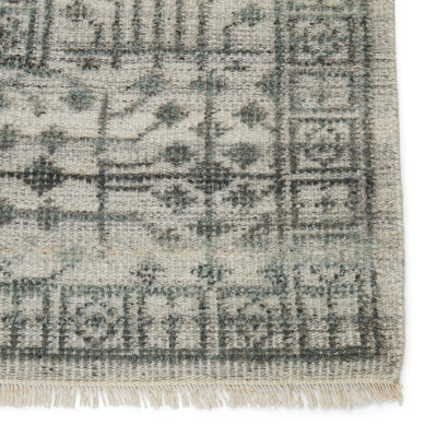 GAI02 Gaia Arinna Gray/Light Blue Rugs