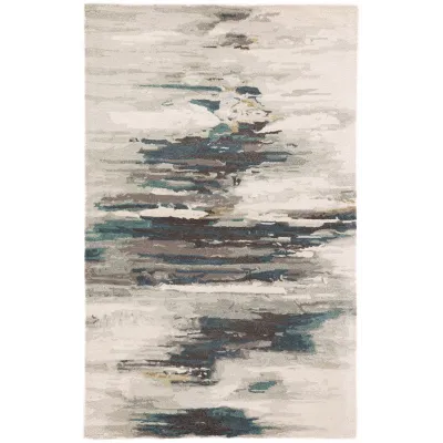 GES20 Genesis Ryenn Teal/Gray Rugs