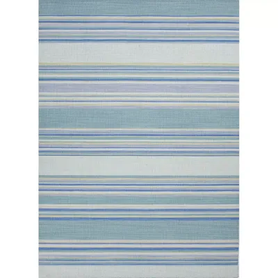 COH07 Coastal Shores Kiawah Harbor Gray/Dusty Turquoise  2'6" x 8' Runner