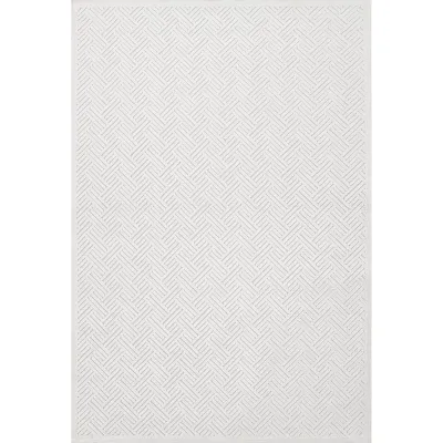 FB44 Fables Thatch Bright White/White Sand Rug
