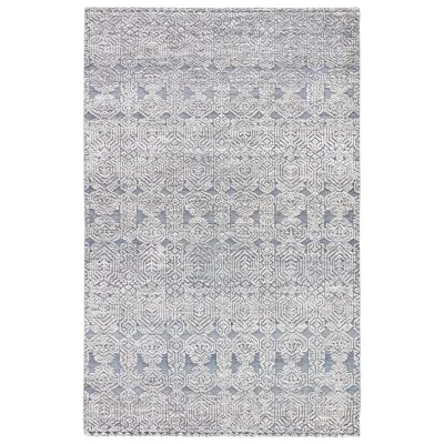 REI01 Reign Abelle Gray/White Undyed Wool Rugs