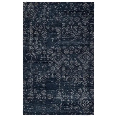 LIB10 Liberty Azuma Dark Blue/Light Gray Rugs