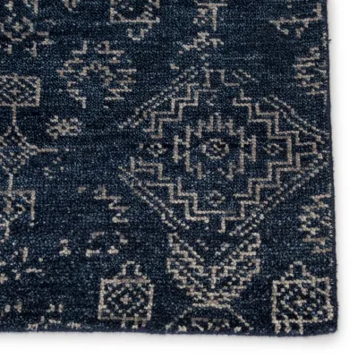 LIB10 Liberty Azuma Dark Blue/Light Gray Rugs