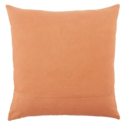 Vibe by Jaipur Living Parvati Mauve/ Terracotta Tribal Poly Fill Pillow 22 inch