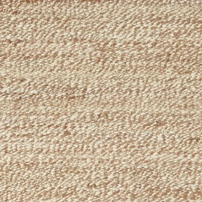 NAT12 Naturals Tobago Mallow White/Tan Rugs