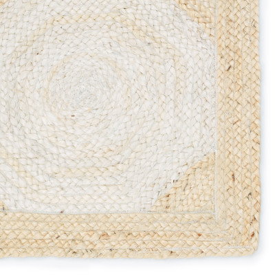 NAT43 Naturals Tobago Fiorita Light Beige/White Rugs