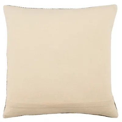 Jaipur Living Shilloi Tan/ Ivory Tribal Down Pillow 18 inch
