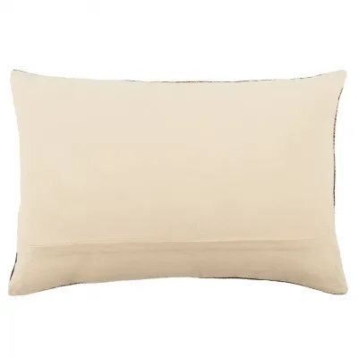 Jaipur Living Patkai Tan/ Black Tribal Down Lumbar Pillow 16X24