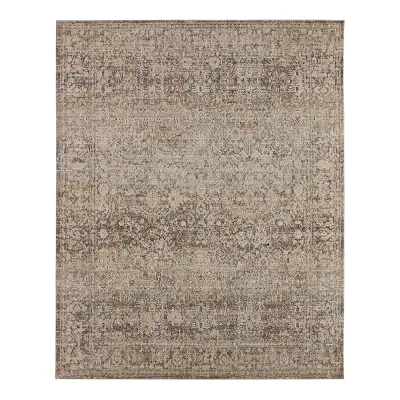 PSE04 Patterned Silence Gray Multicolor Rug