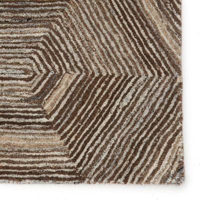 PVH05 Pathways by Verde Home Rome Brown/Light Gray Rugs