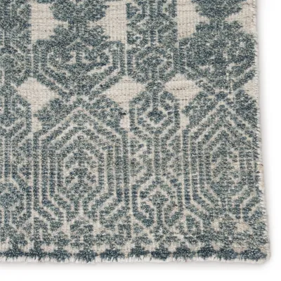 REI12 Reign Abelle Teal/Light Gray Rugs