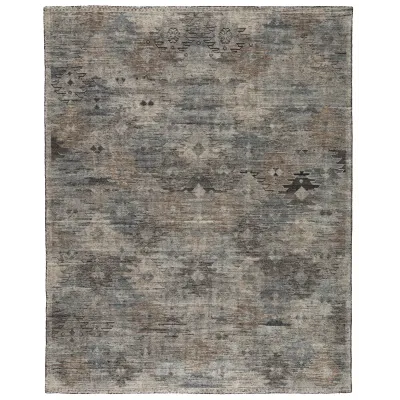 RIZ08 Rize Nakoda Black/White Rugs