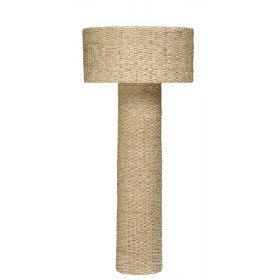 Big Island Woven Floor Lamp, Natural