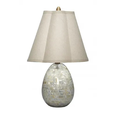 Capsule Mother of Pearl Table Lamp