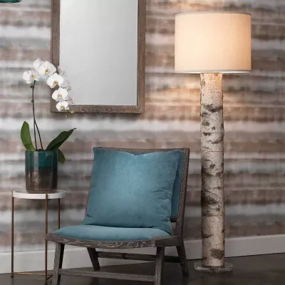 Forrester Birch Floor Lamp