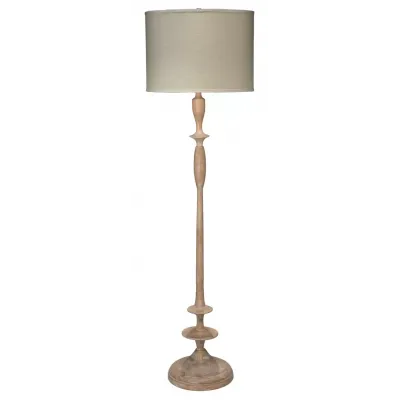 Petite Paro Wood Floor Lamp