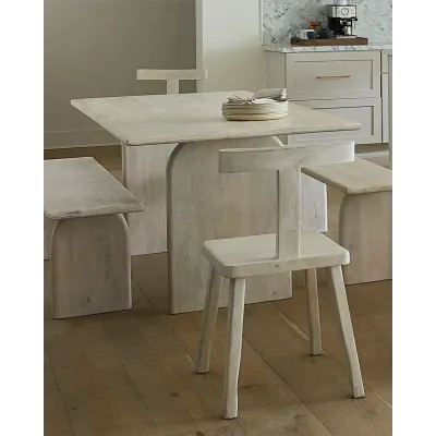 Arc Dining Table - Light Bleach