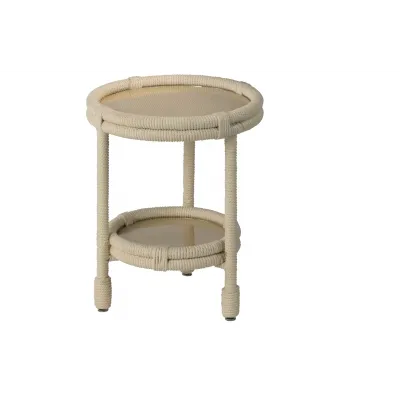 Delta Cotton Rope Side Table