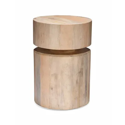 Dylan Natural Round Side Table