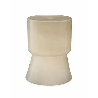 Huntington Cream Garden Stool