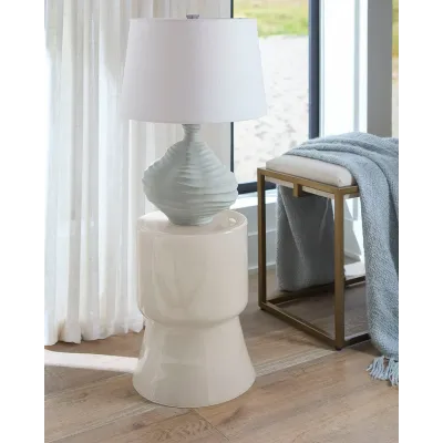 Huntington Cream Garden Stool