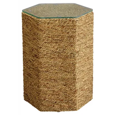 Peninsula Seagrass Side Table