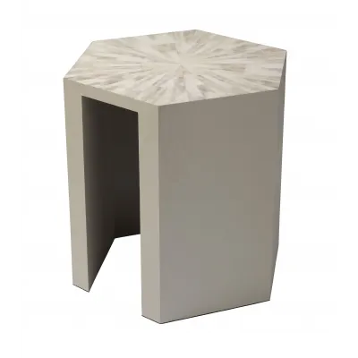 Radiant Side Table, Cream