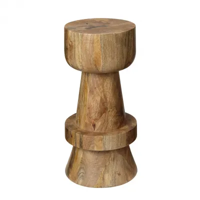 Rook Mango Wood Counter Stool