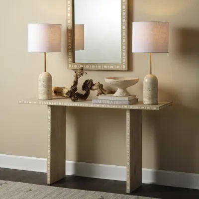 Sama Wood Console Table