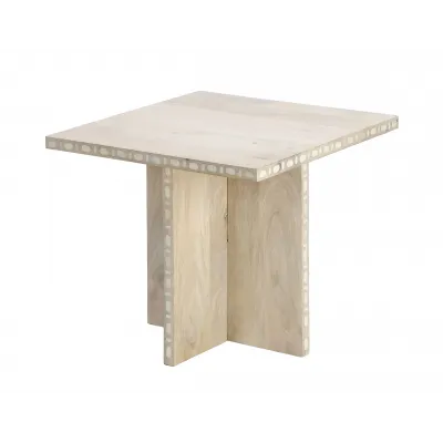 Sama Wood Side Table