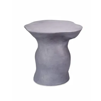Sculpt Grey Blue Side Table