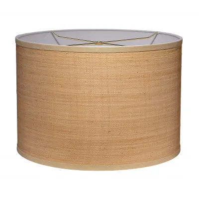 Drum Raffia Shade, Classic