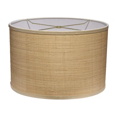 Drum Raffia Shade, Medium