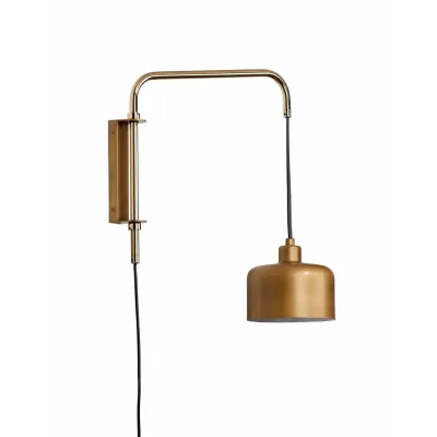 Jeno Swing Arm Wall Sconce, Small