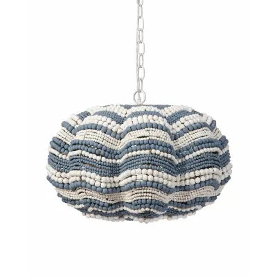 Clamshell Chandelier - Blue