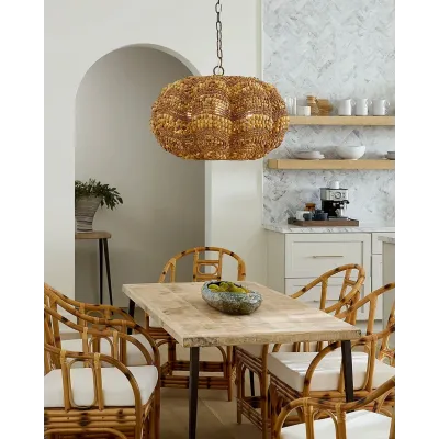 Clamshell Chandelier - Natural