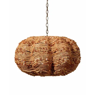 Clamshell Natural Chandelier Extra Large